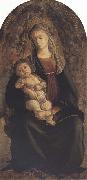 Sandro Botticelli Madonna and Child in Glory with Cherubim oil